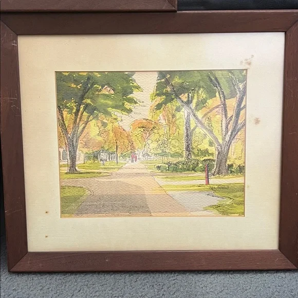 Vintage Paul Andrew’s watercolors